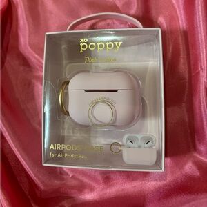 XO Poppy Pink AirPods Pro Case NWT IN THE ORIGINAL CASE - UNOPENED